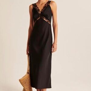 Abercrombie Black Lace Dress